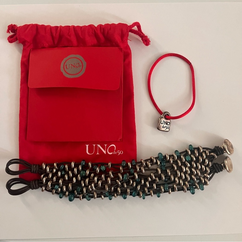 Authentic Uno De 50 Toggle Bracelet - image 1